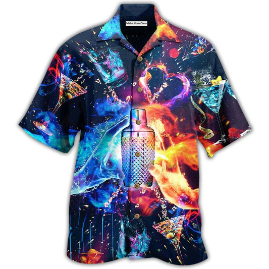 Bartender Call Amazing Shot Hawaiian Shirt Artwork View For Coastal Escapes And Resort Style