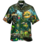 Frog Kiss Hawaiian Shirt For Coastal Adventures And Warm Weather Wear