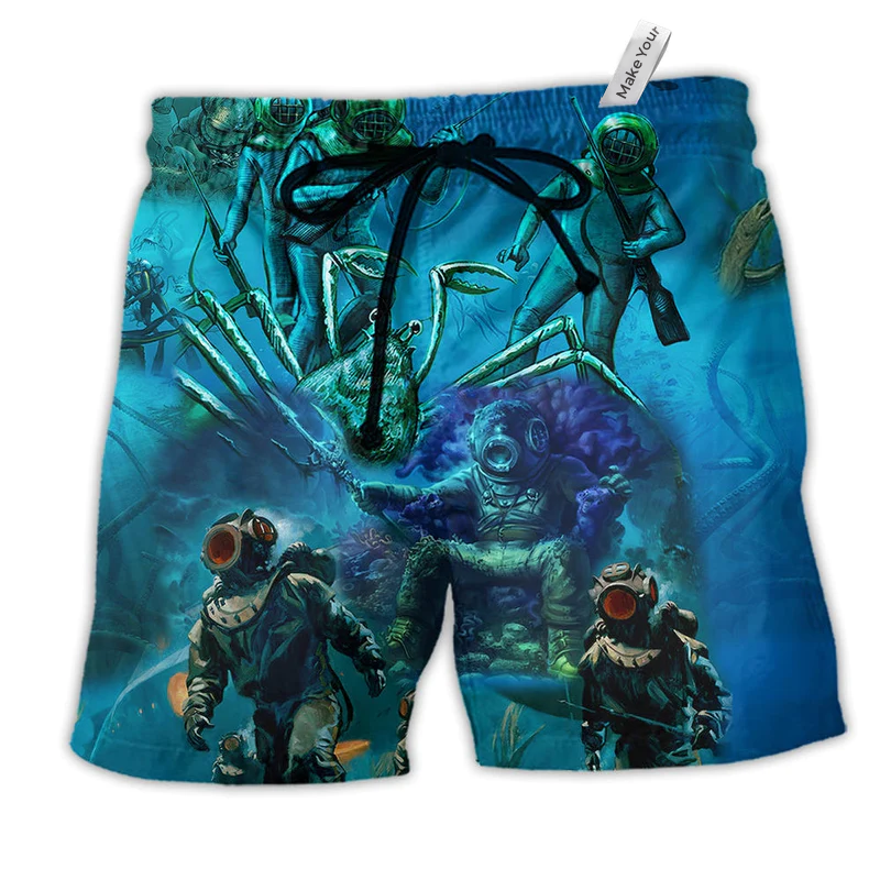 Ocean Blue Beach Shorts For Poolside Relaxation And Leisure And Relaxation