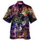 Guitar Dragon Play Die Hawaiian Shirt Pattern Detail For Summer Holidays And Outdoor Fun