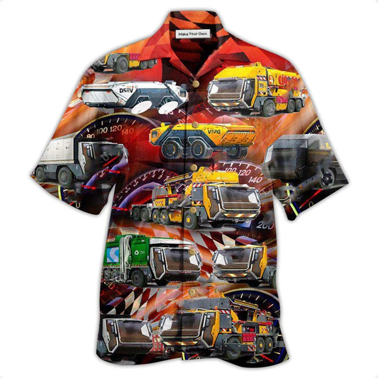 Truck Ok Alone Night Little Driver Hawaiian Shirt For Vacation Days And Relaxed Coastal Outings