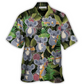 Tropical Funny Koala Daily Hawaiian Shirt Detailed Pattern View For Weekend Trips