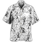 Tropical Rugby Leaf Ball Games Hawaiian Shirt For Vacation Days And Relaxed Coastal Outings
