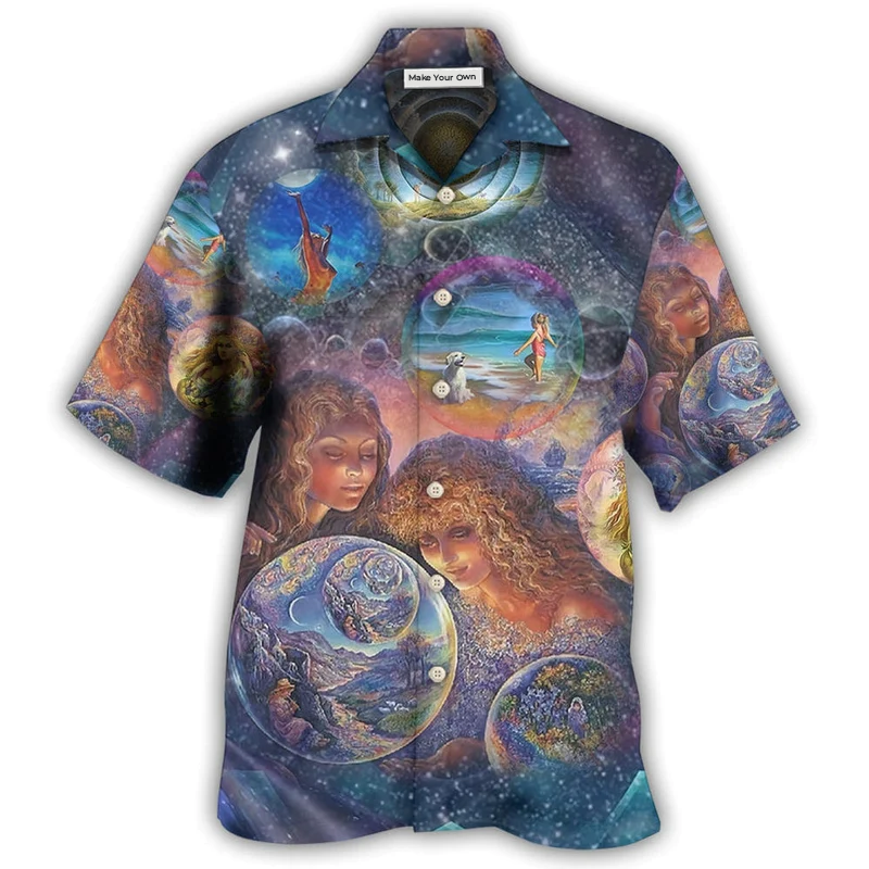 Cosmic Space Hawaiian Shirt For Resort Holidays Beach Travel And Relaxed Casual Fashion