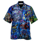 Nautical Pirate Captain Hawaiian Shirt Pattern View For Relaxed Warm Weather Outfits