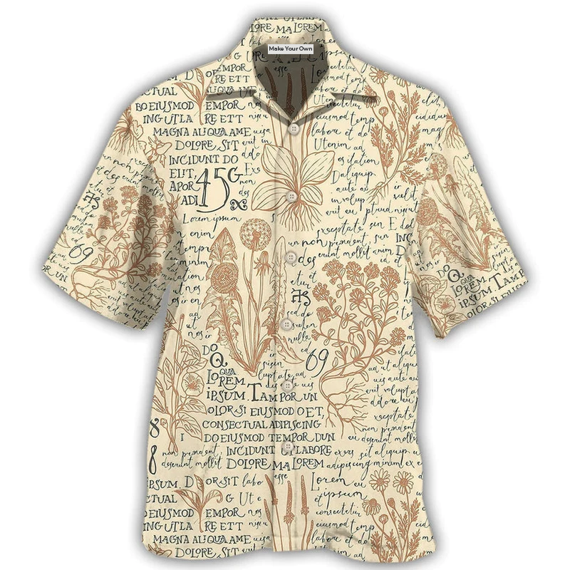 Botany Hawaiian Shirt For Resort Travel Summer Outings And Casual Gatherings