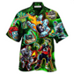 Ice Hockey Hawaiian Shirt For Island Trips Summer Gatherings And Comfortable Daily Wear