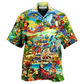 Parrot Party Parrots Island Hawaiian Shirt For Summer Vacation And Beach Travel