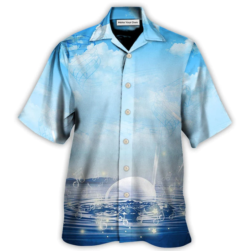 Music Sounds Nature Hawaiian Shirt For Warm Weather Adventures And Everyday Comfort