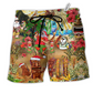 Christmas Hawaiian Christmas From Hawaii Tiki Beach Shorts For Festive Vacation Wear