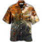 Skull Forest Hiking Camping Hawaiian Shirt For Beach Parties And Weekend Getaways