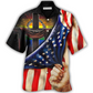 Rainbow Pride Independence Day Cross Flag Lighting Hawaiian Shirt For Coastal Adventures And Warm Weather Wear