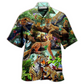 Catamount Trees Hawaiian Shirt Pattern View For Lightweight Everyday Style
