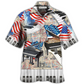 Piano Music Independence Day Hawaiian Shirt Design View For Resort Travel And Thoughtful Gifting