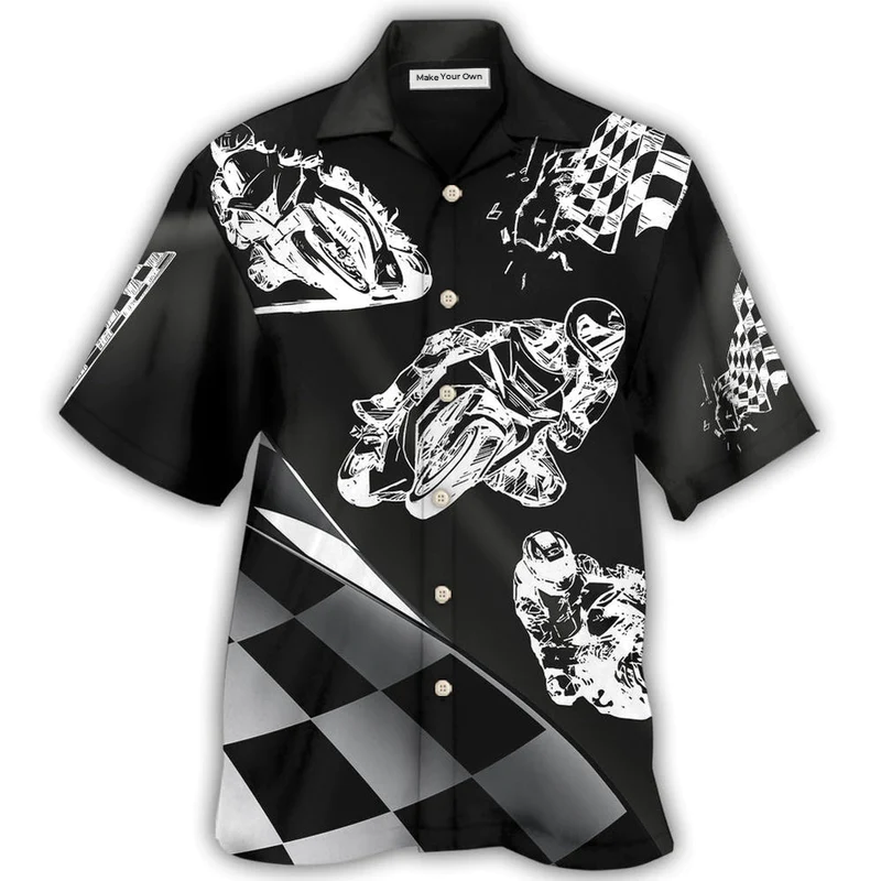 Racing Dogs Hawaiian Shirt For Vacation Days And Relaxed Coastal Outings