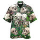 Romantic Skull Couple Hawaiian Shirt For Resort Holidays Beach Travel And Relaxed Casual Fashion