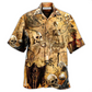 Vintage Skull Hawaiian Shirt For Tropical Holiday Resort Parties And Everyday Style