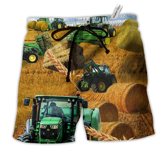 Farm You Will Always Harvest What You Plant Beach Shorts For Beach Days And Casual Outdoor Wear
