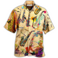 Saxophone Hawaiian Shirt For Summer Travel Coastal Events And Thoughtful Gift Giving