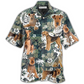 Tropical Dog Airedale Terrier Hawaiian Shirt For Warm Weather Adventures And Everyday Comfort