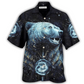 Bohemian Bear Peace Hawaiian Shirt Pattern Detail For Summer Holidays And Outdoor Fun