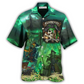 Irish Nautical Pirate Booze Booty Beautiful Hawaiian Shirt Artwork View For Coastal Escapes And Resort Style