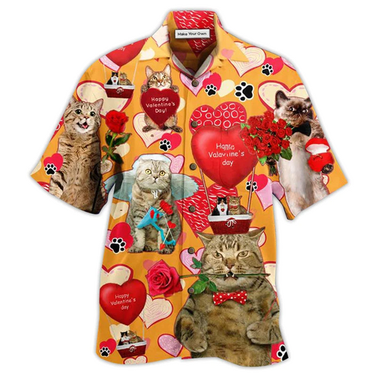 Cat Valentine Hawaiian Shirt For Summer Vacation And Beach Travel