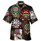 Skull Dart Killer Hawaiian Shirt Artwork View For Weekend Travel And Beach Style