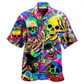 Skull Hawaiian Shirt For Resort Getaways Summer Adventures And Casual Gifting