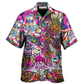 Octopus Whimsical Modern Psychedelics Hawaiian Shirt For Summer Events And Casual Outdoor Wear