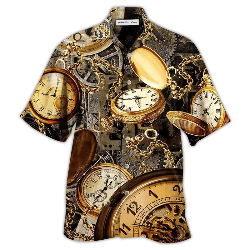 Watch Hawaiian Shirt For Resort Getaways And Comfortable Summer Activities