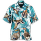 Tropical Duck Hawaiian Shirt For Summer Events Coastal Travel And Comfortable Styling