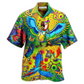 Parrot Mardi Gras Hawaiian Shirt For Poolside Relaxation And Sunny Getaways