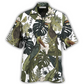 Tropical Bird Hawaiian Shirt For Summer Vacation Beach Travel And Casual Wear