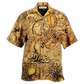 Vintage Octopus Hunting Treasure Hawaiian Shirt For Beach Parties And Weekend Getaways