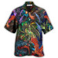Dragon Unreal Hawaiian Shirt Design View For Casual Summer Styling