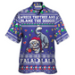 Cat Wreck Tree Blame Doggies Christmas Hawaiian Shirt Pattern Detail For Summer Holidays And Outdoor Fun