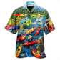 Kayaking Wet Hawaiian Shirt For Beach Parties And Weekend Getaways