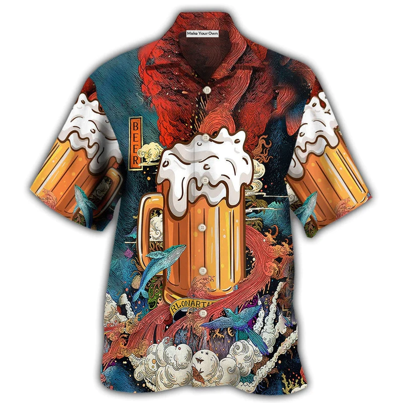 Beer Amazing Hawaiian Shirt For Resort Getaways And Comfortable Summer Activities