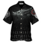 Black Norse Warrior Blood Hawaiian Shirt Design View For Resort Travel And Thoughtful Gifting