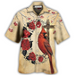 Cardinal Big Piece Heart Heaven Hawaiian Shirt For Resort Getaways And Comfortable Summer Activities