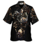 Skull Death King Hawaiian Shirt For Resort Getaways And Comfortable Summer Activities