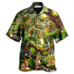 Mushroom Hawaiian Shirt For Island Trips Summer Gatherings And Comfortable Daily Wear