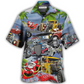 Hot Rod Hawaiian Shirt For Beach Vacations Casual Parties And Warm Weather Style
