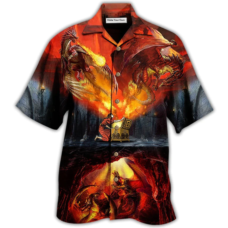 Dragon Amazing Hawaiian Shirt For Coastal Adventures And Warm Weather Wear
