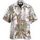 Deer Forest Hawaiian Shirt Pattern View For Lightweight Everyday Style
