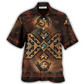 Bohemian Peace Old Hawaiian Shirt For Vacation Days And Relaxed Coastal Outings