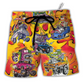 Vintage Classic Hot Rod Racing Beach Shorts For Coastal Adventures And Thoughtful Gift Giving
