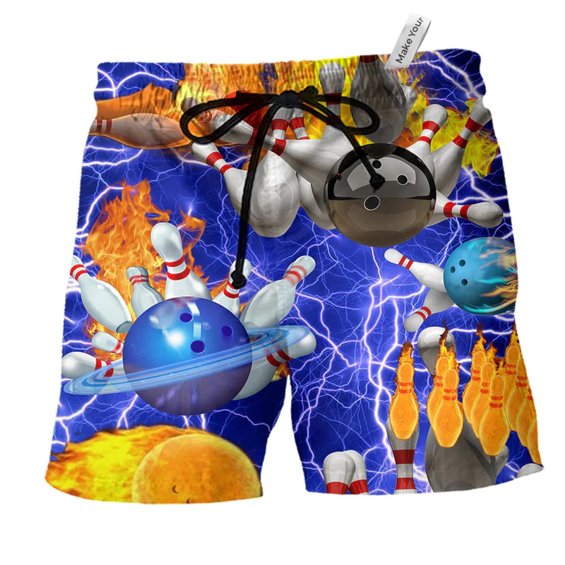 Bowling Beach Shorts For Oceanfront Escapes And Laid Back Styling