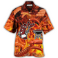 Food Sausage Put Meat Hawaiian Shirt For Summer Events And Casual Outdoor Wear